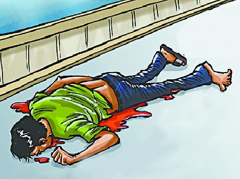 truck hit bikers, two died 